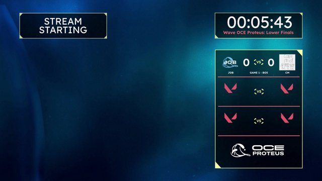 Proteus Playoffs — Lower Finals — Wave OCE broadcast still